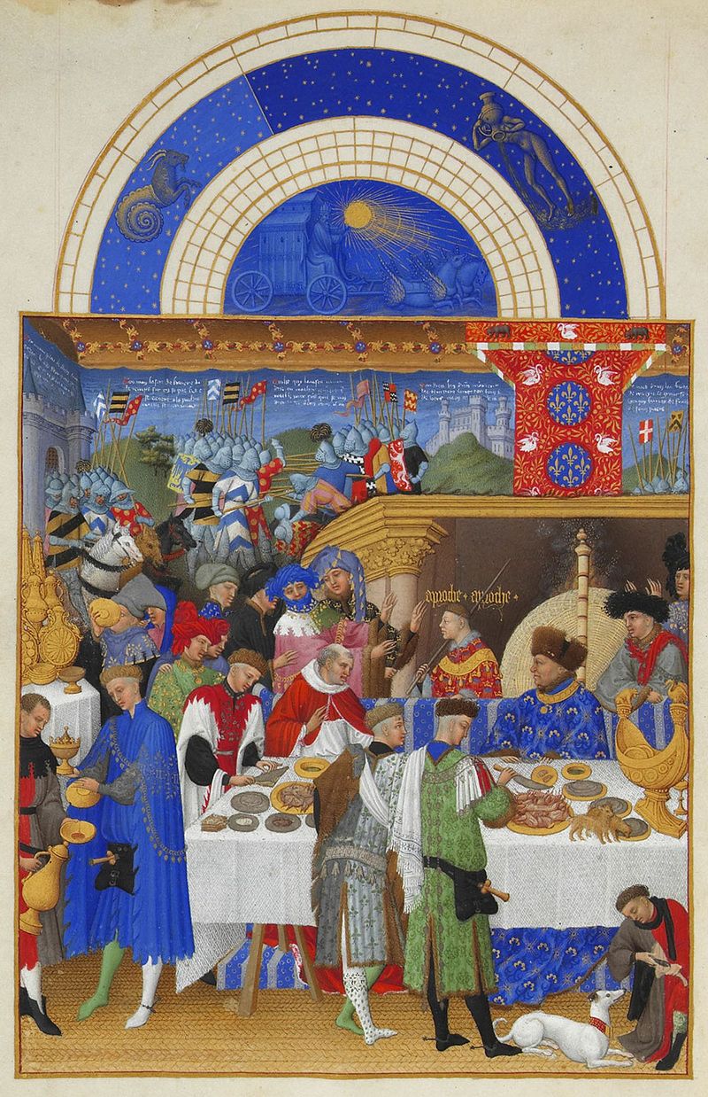 leden Les Trs Riches Heures du duc de Berry Janvier